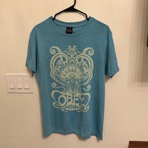 Blue Obey Propaganda 1989 Tee